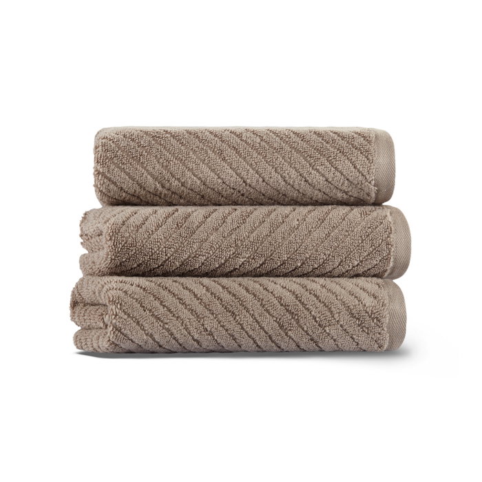 Mijölnir Toalla de Baño de Algodón 100% Marrón Lujo y Comodidad 500 gr/m² 33x33 cm